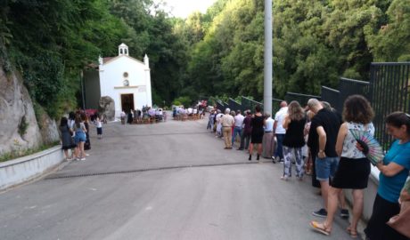 Casale di Carinola: Santuario S. Maria, incontro con le famiglie